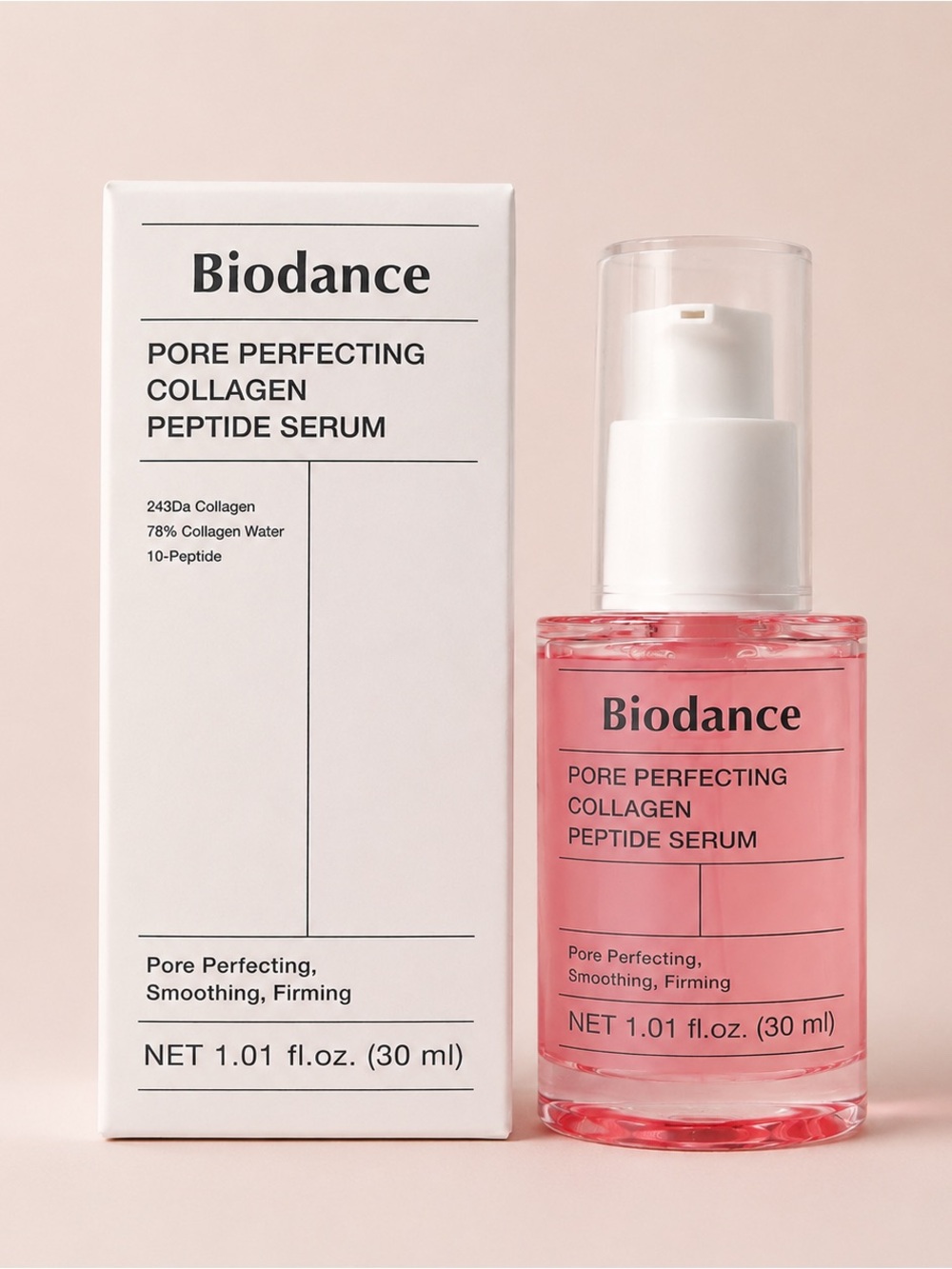 Biodance Pore Perfecting Collagen Peptide Serum 30ml NEW Sealed